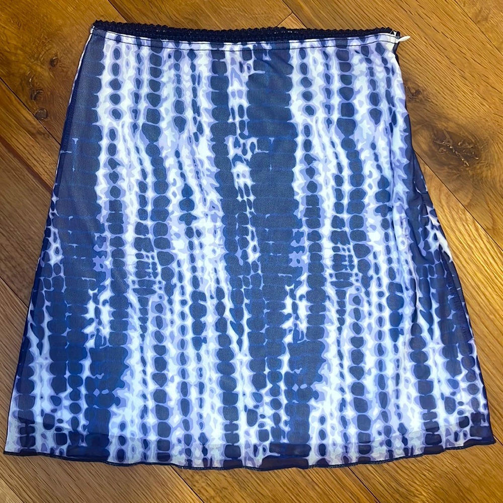 Purple print Princess Polly mini skirt